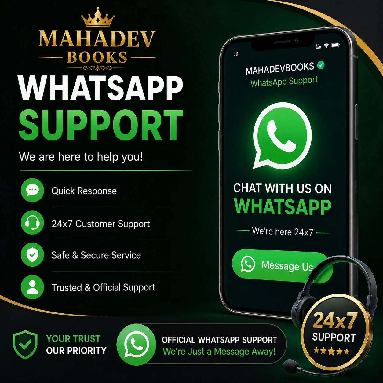 mahadevbooks whatsapp