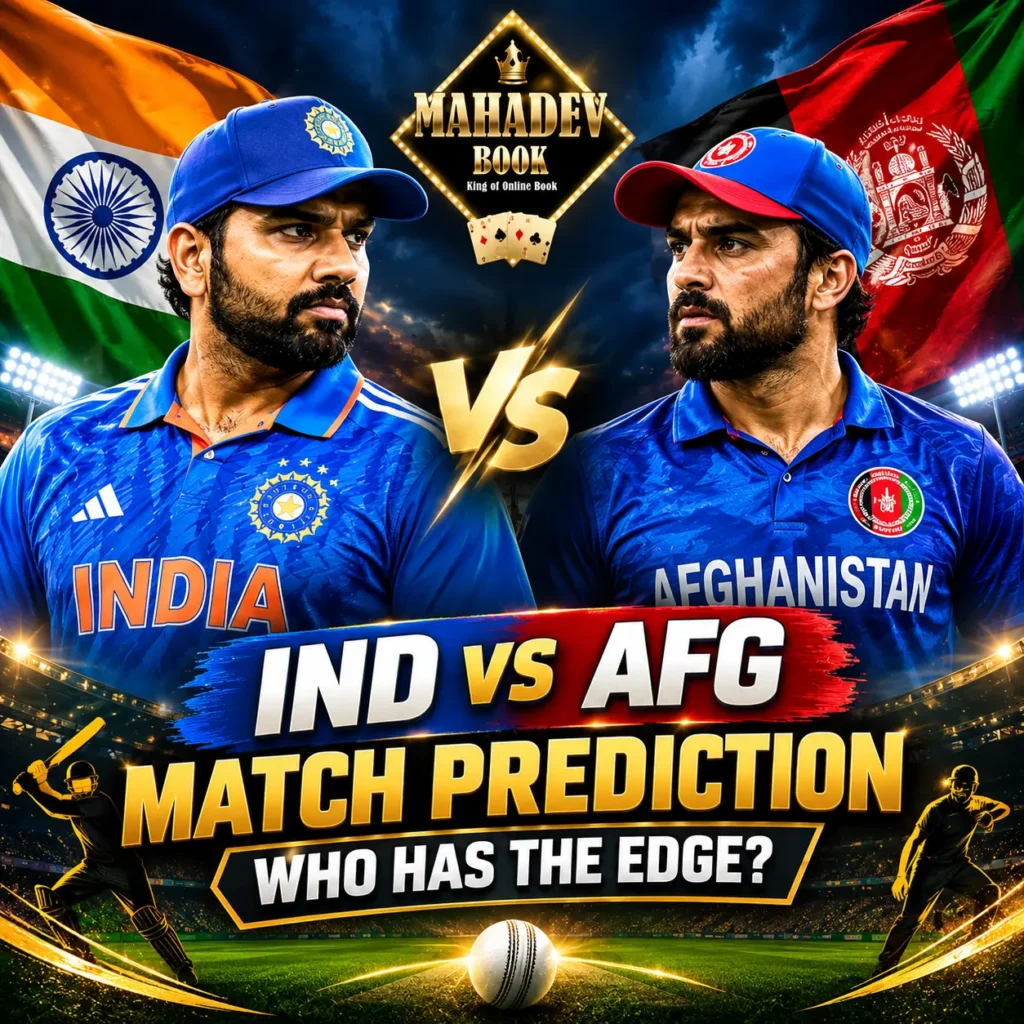 Mahadev Book Ind vs Afg