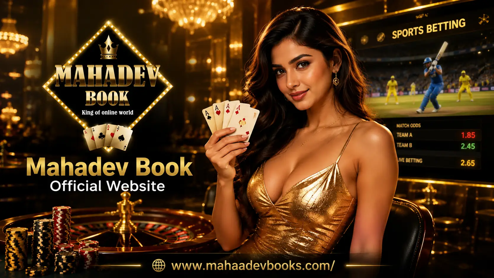 Mahadev Book Official Website Sportsbook Banner