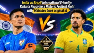 India vs Brazil International Friendly: Kolkata Ready for a Historic Football Night with Mahadev book original id