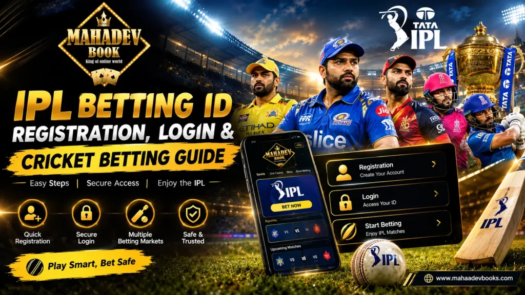 IPL Betting ID – Registration, Login & Cricket Betting Guide